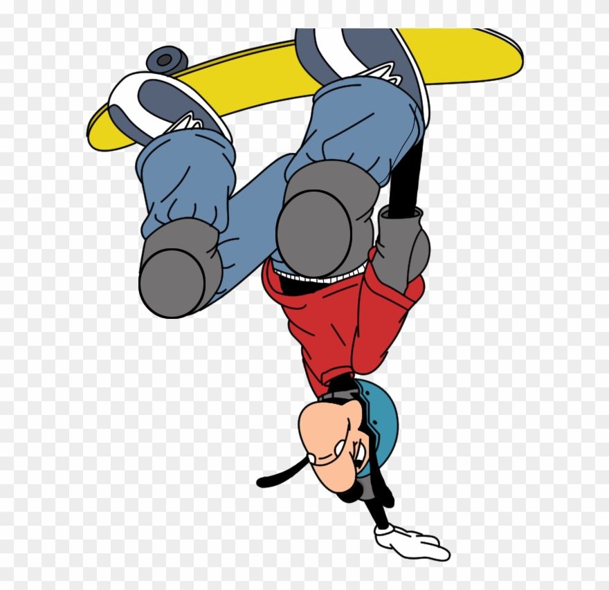 Skateboarding Clipart Max - Png Download