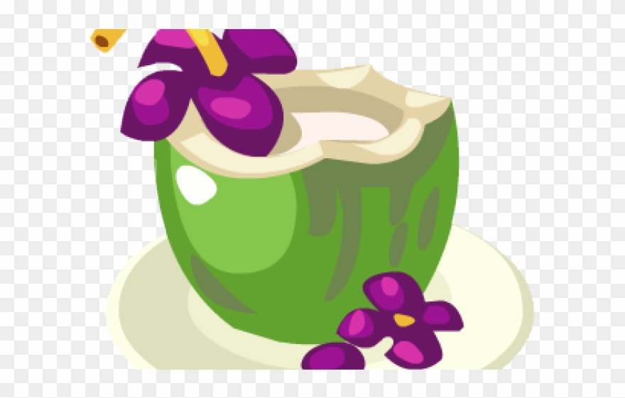 Coconut Clipart Buko Juice - Png Download