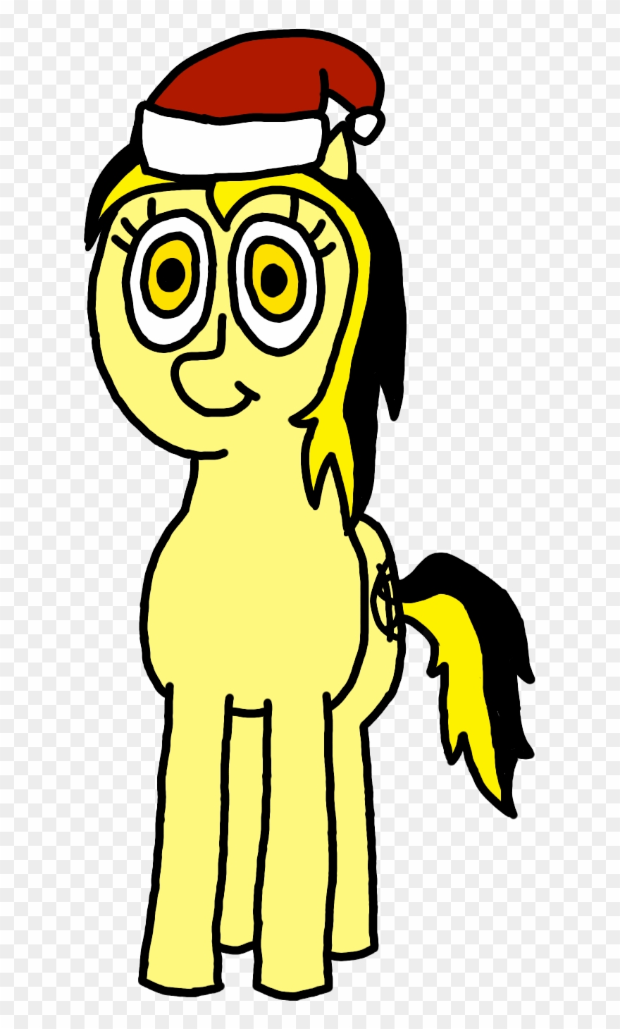 Anonymous, Christmas, Earth Pony, Female, Hat, Holiday, Clipart
