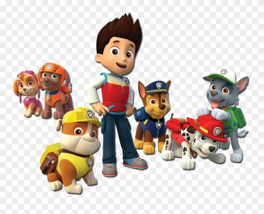 Paw Patrol Characters For Designs Clipart