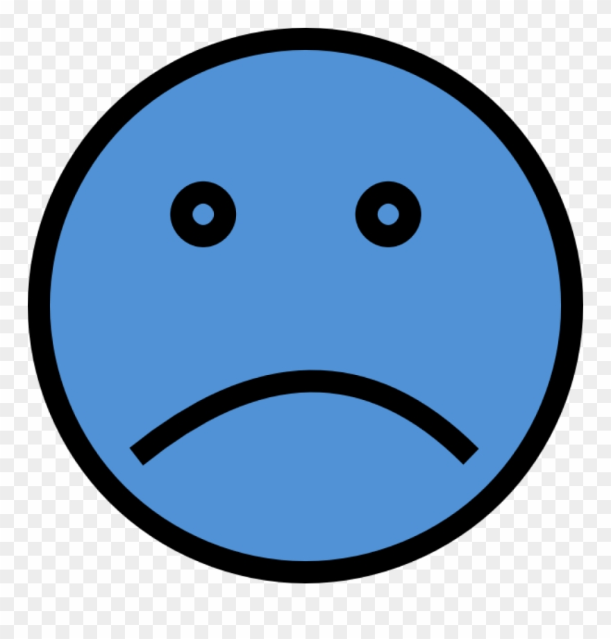Royalty Free Clipart Sad Face - Png Download