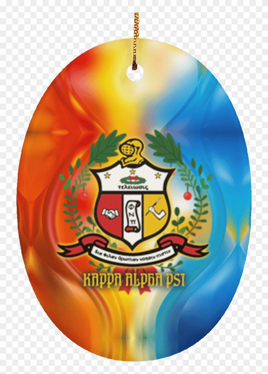Kappa Alpha Psi Oval Ornament Clipart