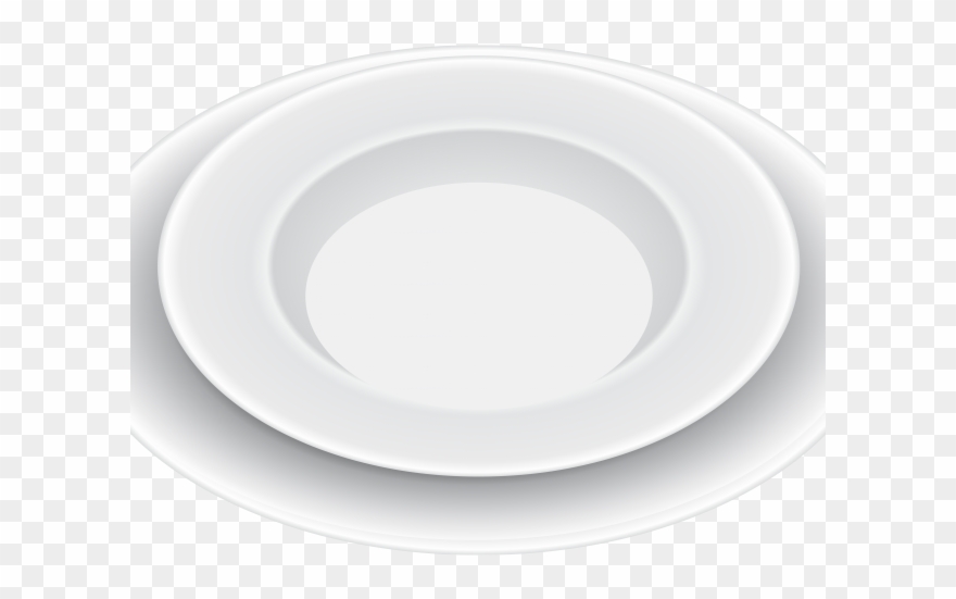 Plate Clipart Plate Cup - Png Download