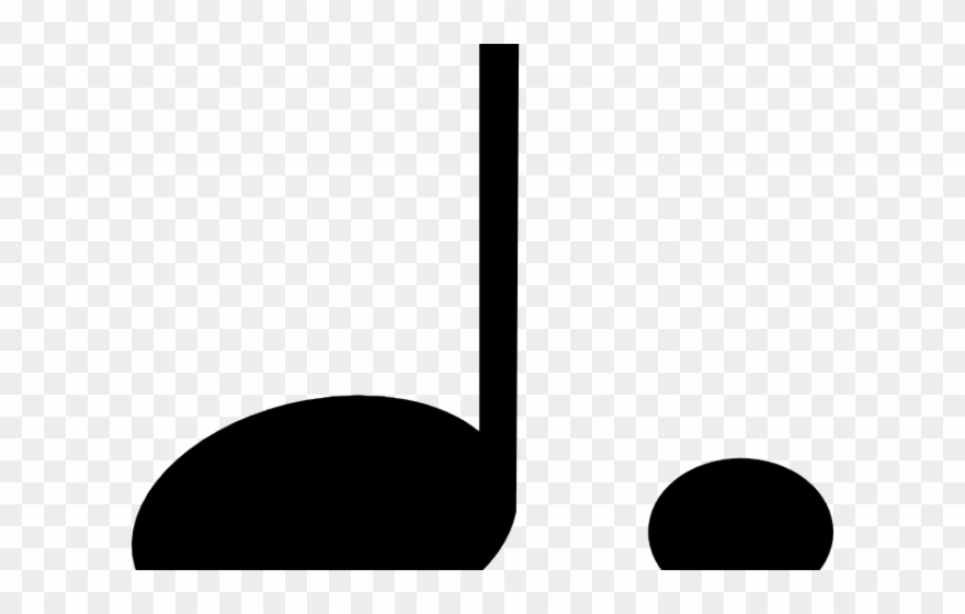 Note Clipart Quarter Note - Png Download