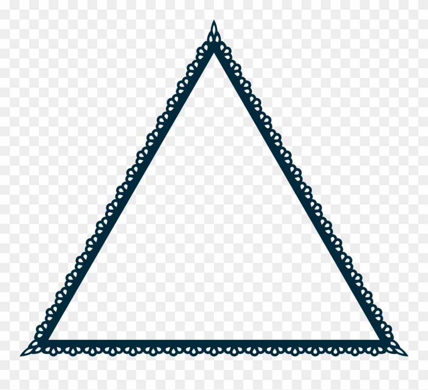 Scallop Frame Extrapolated 5 Clipart