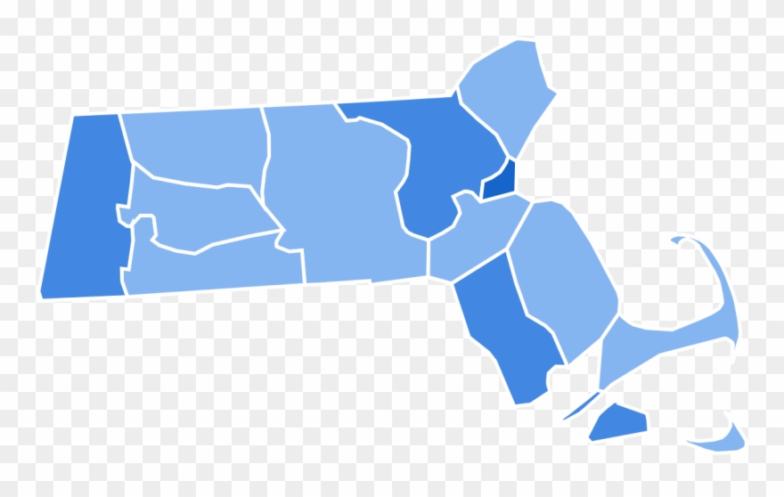 Massachusetts Election Results By County, Clipart