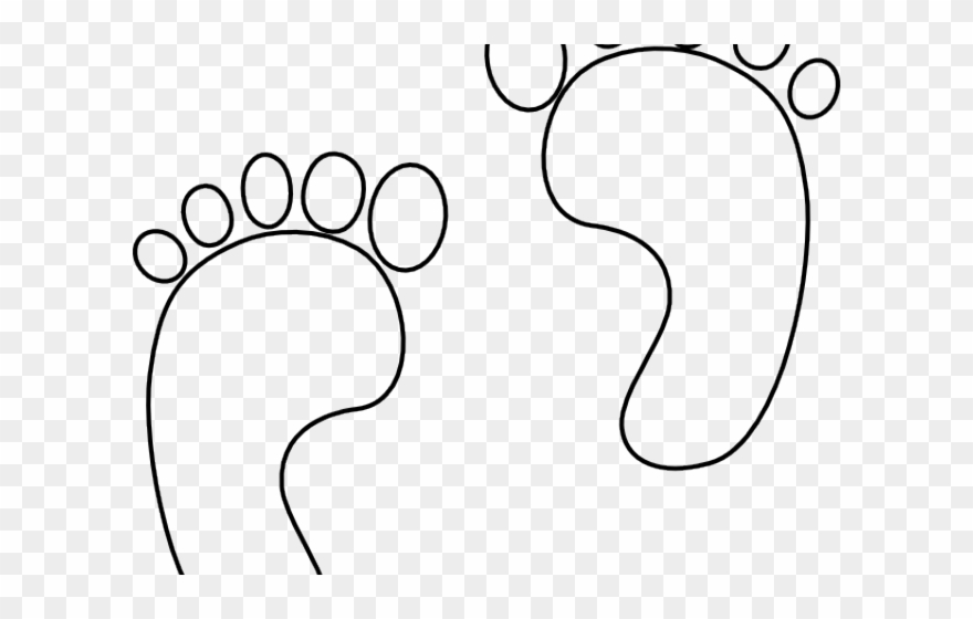 Footprints Clipart High Heel - Png Download
