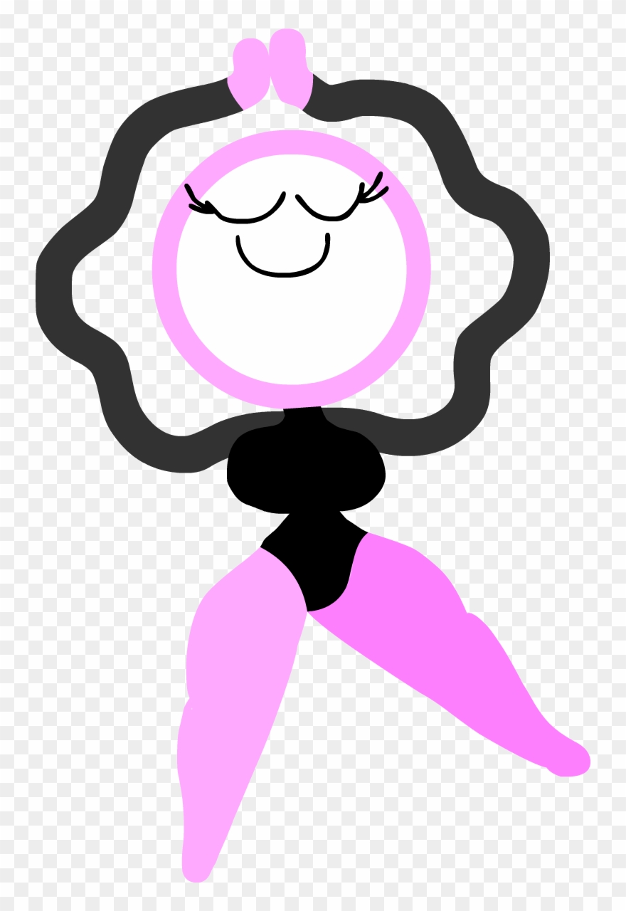Rosy In Her Leotard Clipart