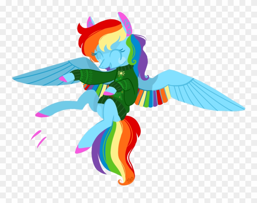 Jellybeanbullet, Christmas, Clothes, Eyes Closed, Flying, Clipart