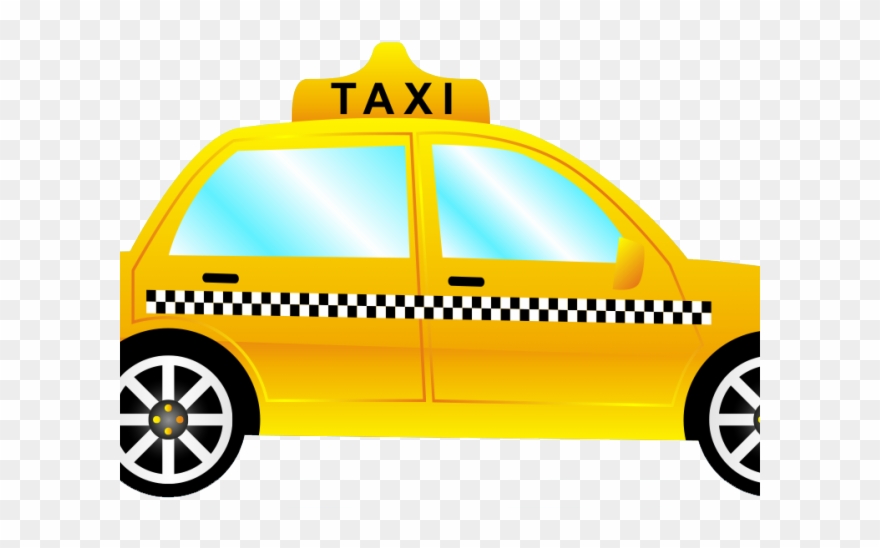 Taxi Driver Clipart Taxi Passenger - Png Download
