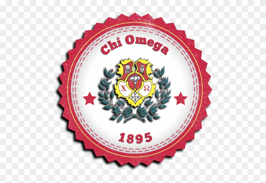Chi Omega Seal Clipart