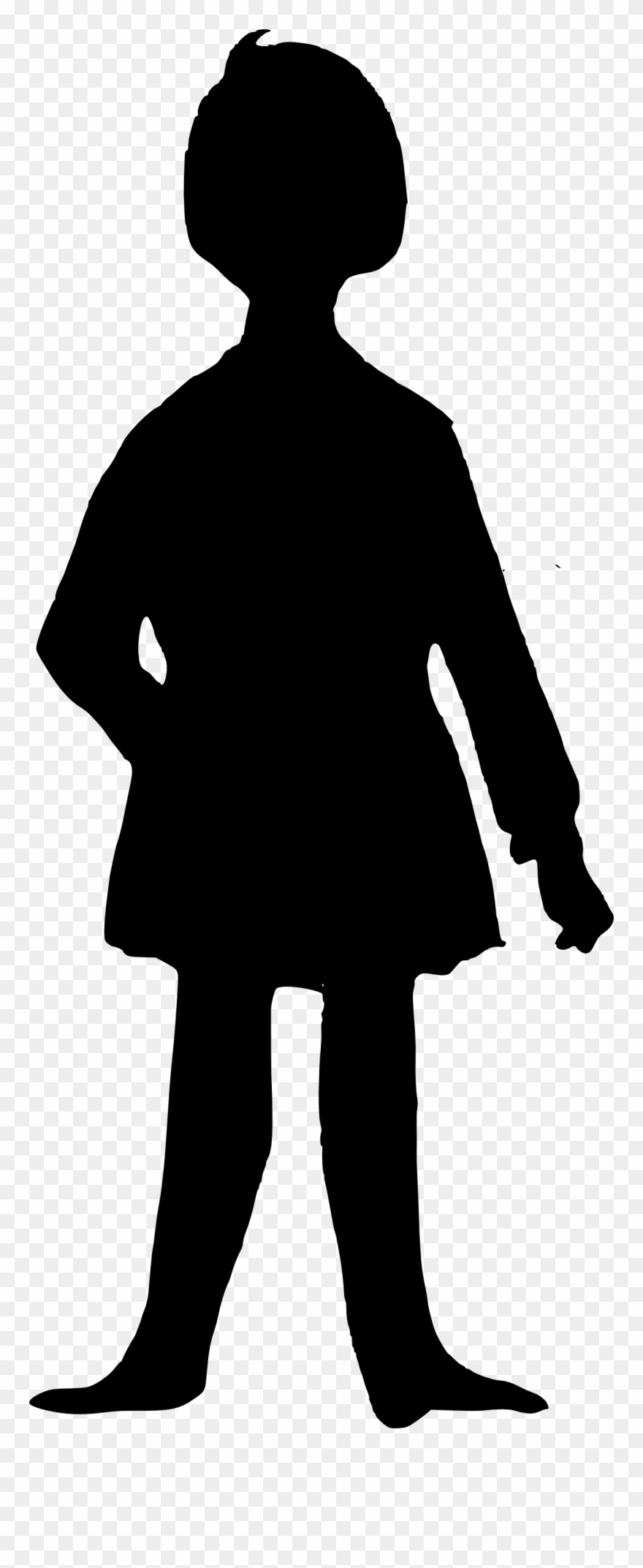 20 Girl Silhouette Clipart