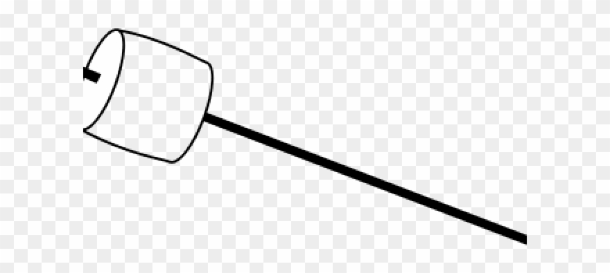Marshmellow Clipart Roasting - Png Download