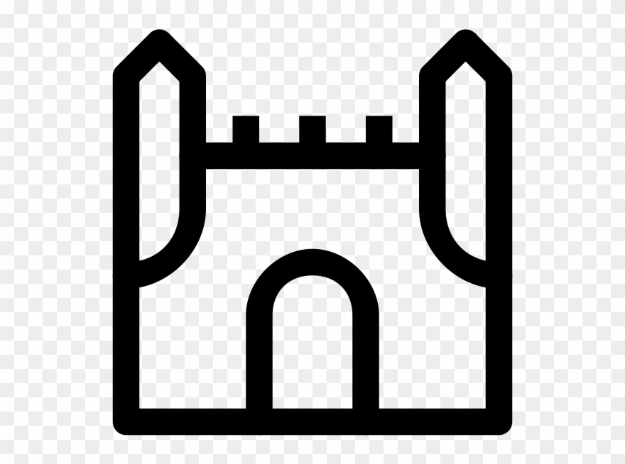 Stronghold Rubber Stamp Clipart