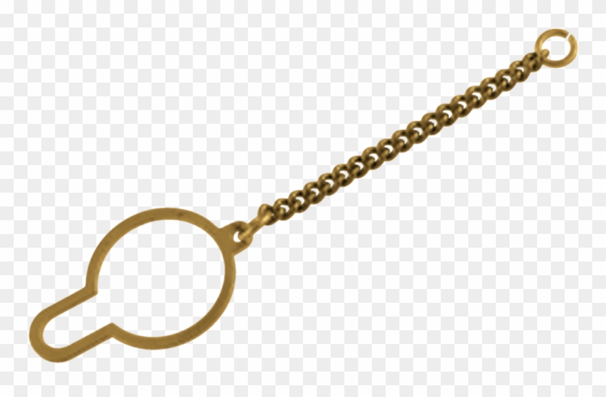 Safety Chain 585/- Yellow Gold Clipart