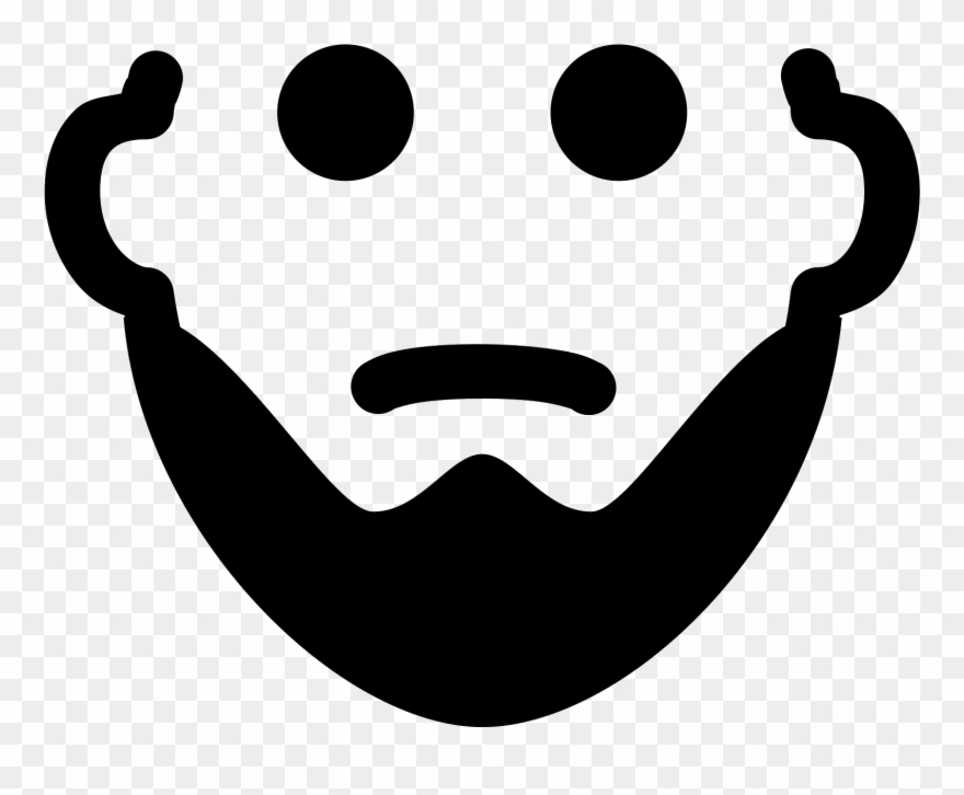Beard Clipart Short Beard - Png Download