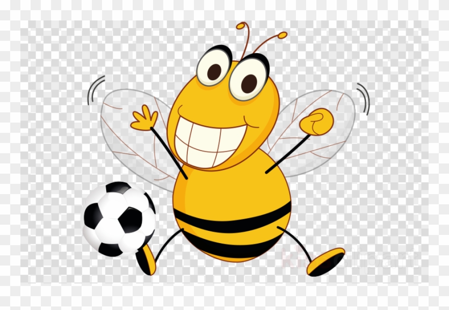 Bee Active Clipart Bee Hornet Clip Art - Png Download