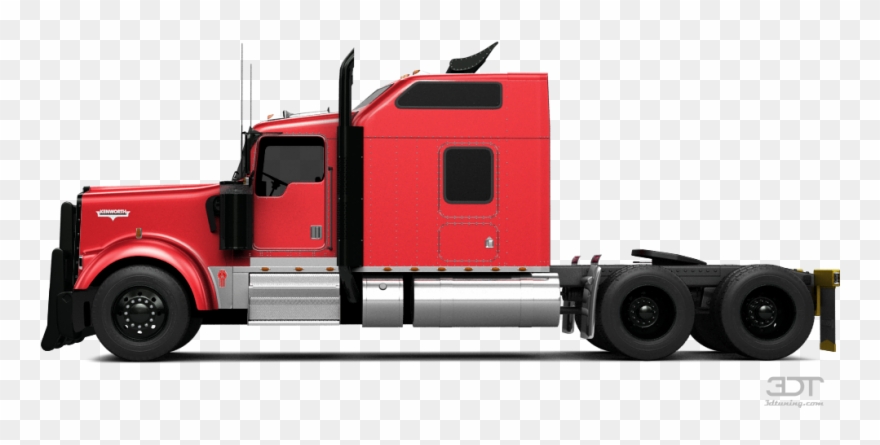 Kenworth W900 Sleeper Cab Truck 2014 Tuning Clipart
