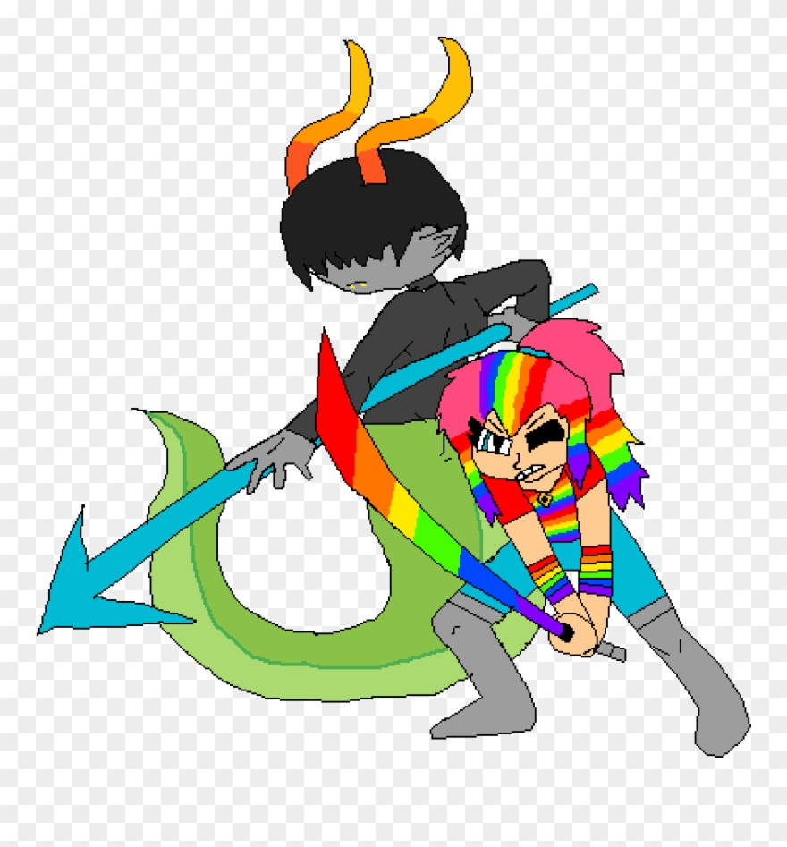 Someone Fights W/ Shimmer Clipart