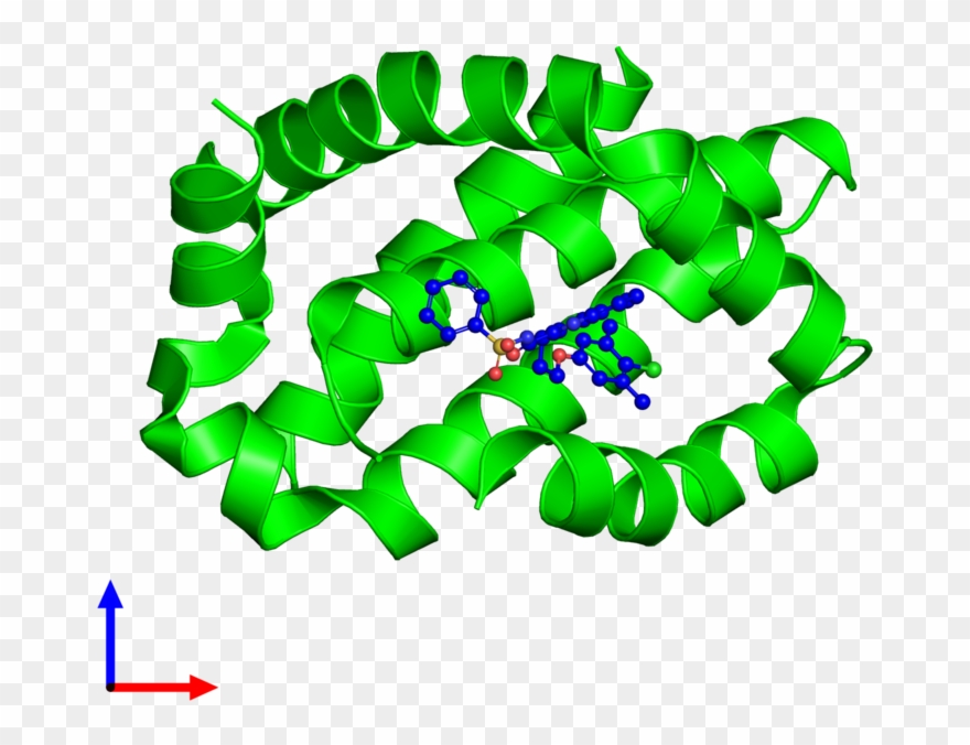 Monomeric Assembly 4 Of Pdb Entry 5fdo Coloured By Clipart