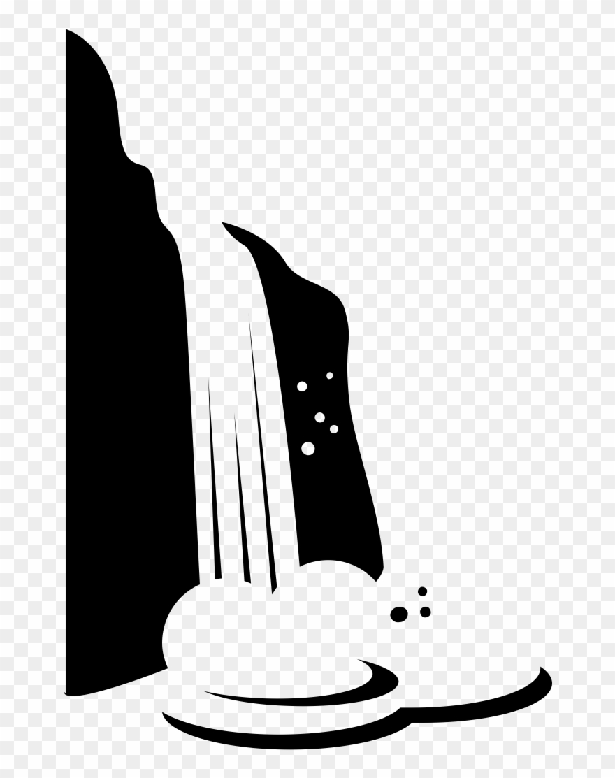 The Waterfall Of Prayer Clipart