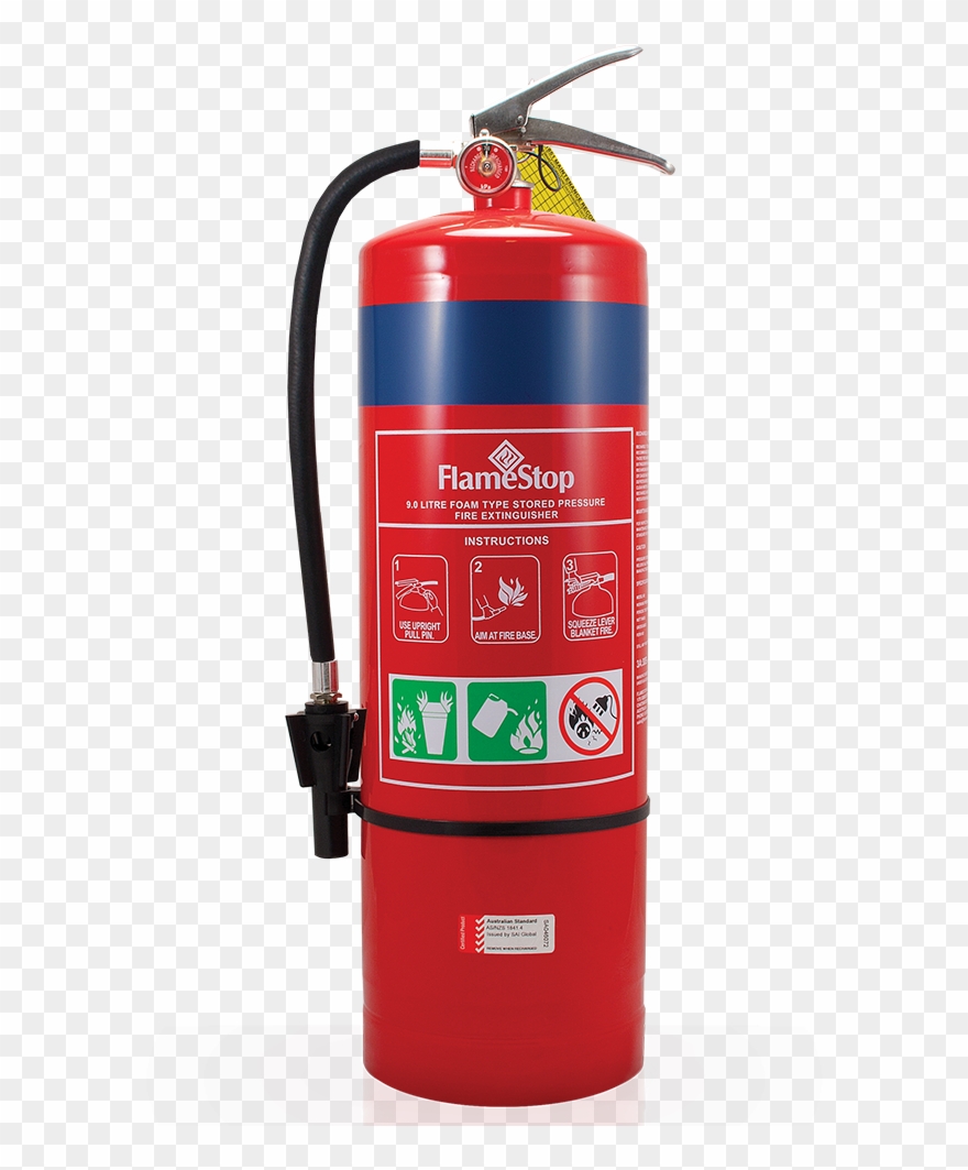0l Afff Type Portable Fire Extinguisher Clipart