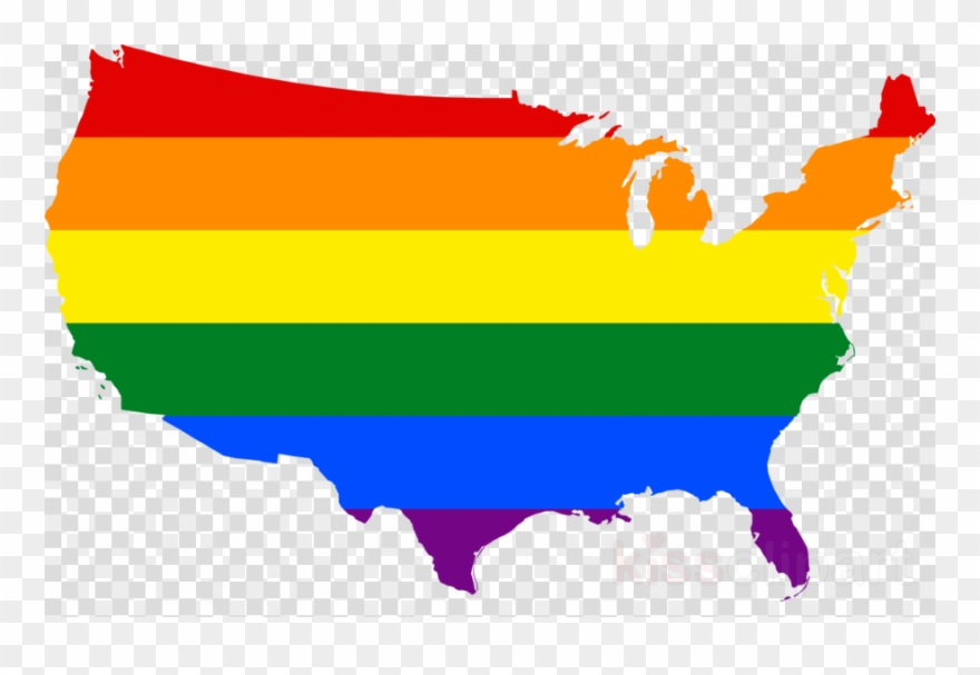 Lgbt United States Clipart United States Of America - Png Download