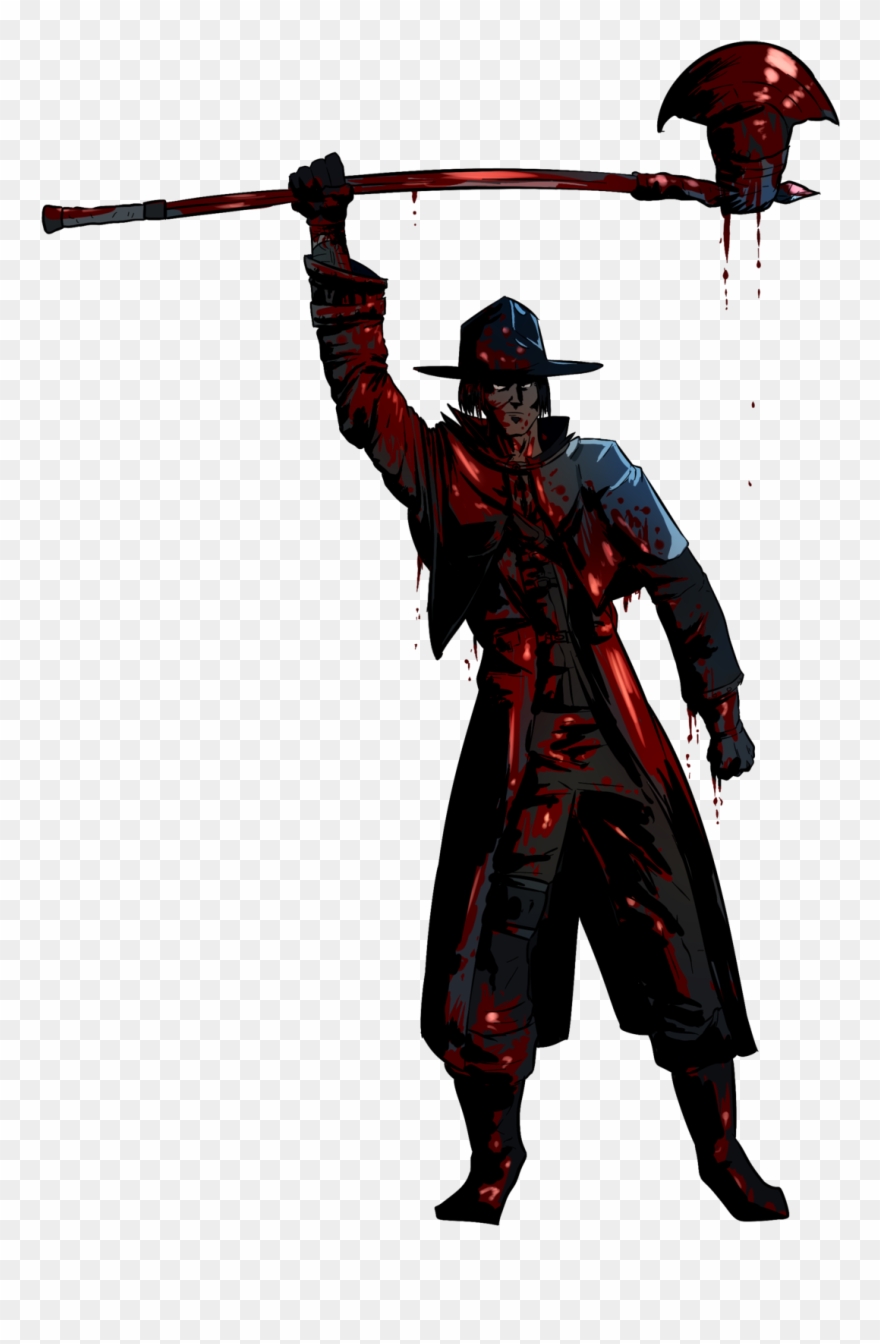 Clip Art Royalty Free Commission Guy Covered In Blood - Png Download