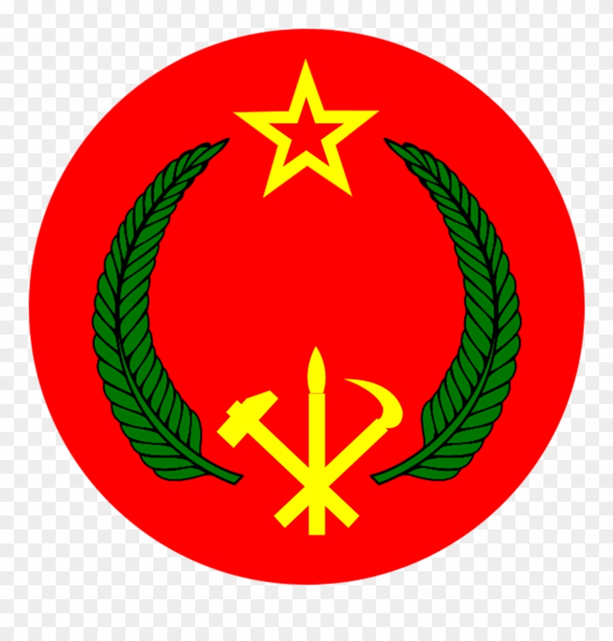 Emblem Of The Porean People's Socialist Republic Clipart