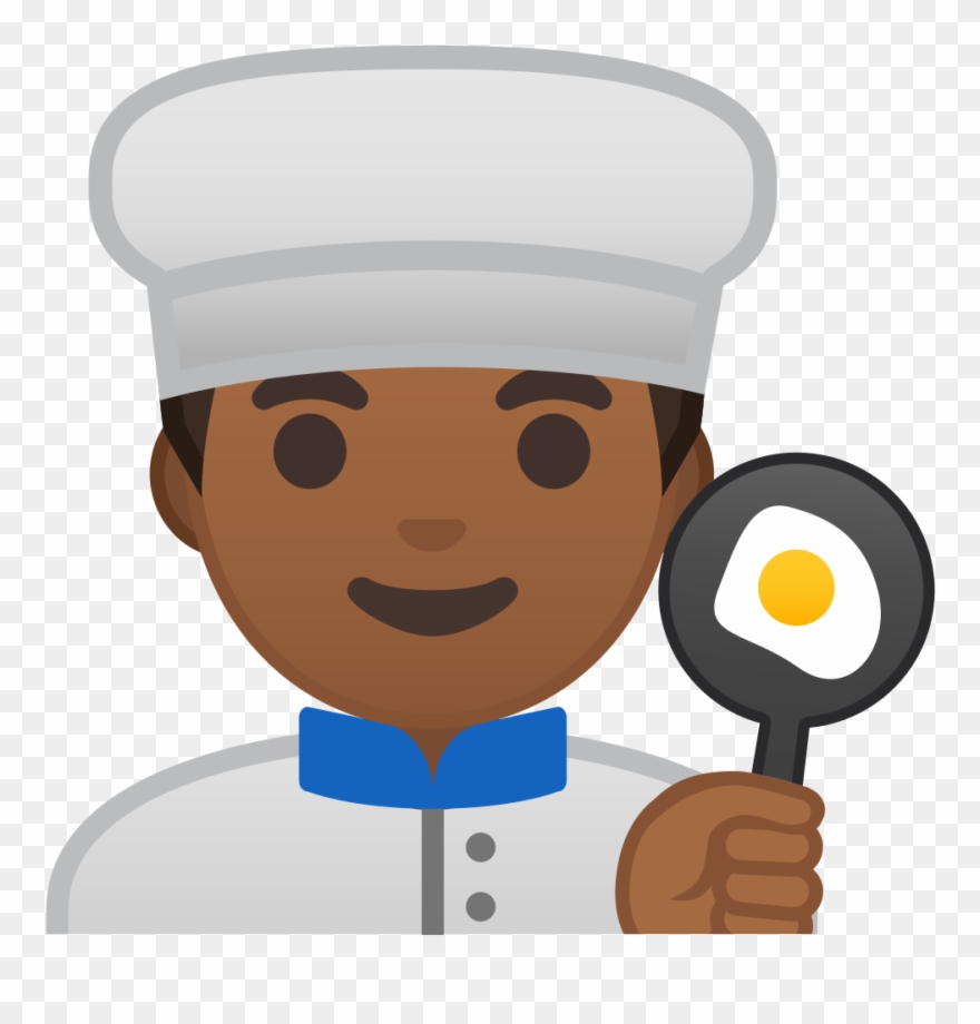 Man Cook Medium Dark Clipart