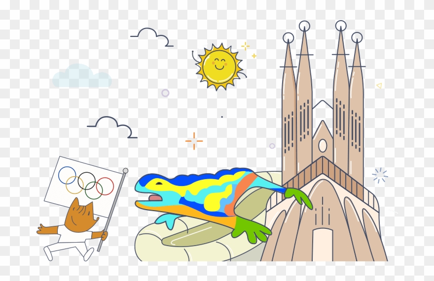 How To Rent A Car In Barcelona Clipart