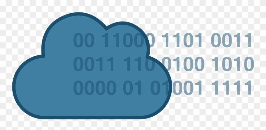 Intelligent Algorithms Analyse The Data In The Cloud Clipart