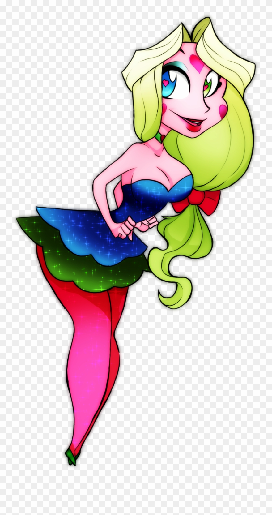 Ima- A Young, Bubbly Succubus Clipart