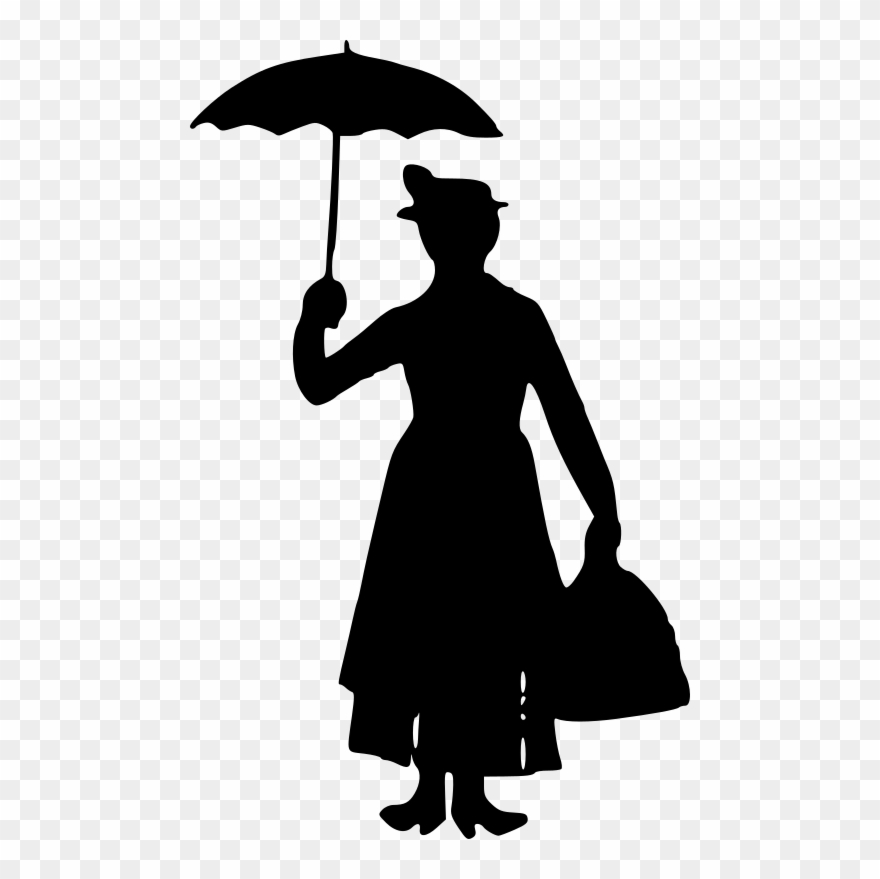 Movies, Personal Use, Marypoppinssilstanding, Clipart