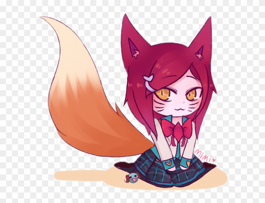 Ahri Mimi Lol Leagueoflegends Ahri Academia Cute Neko Clipart