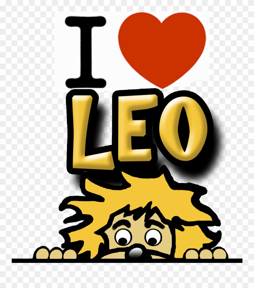 I Love Leo Clipart