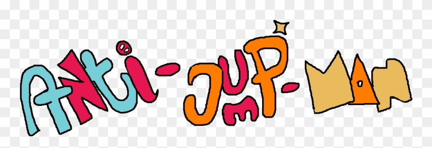 Anti Jump Man Clipart