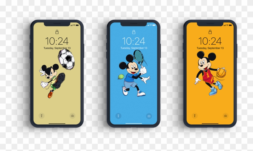 Mickey X Sports Theme Clipart