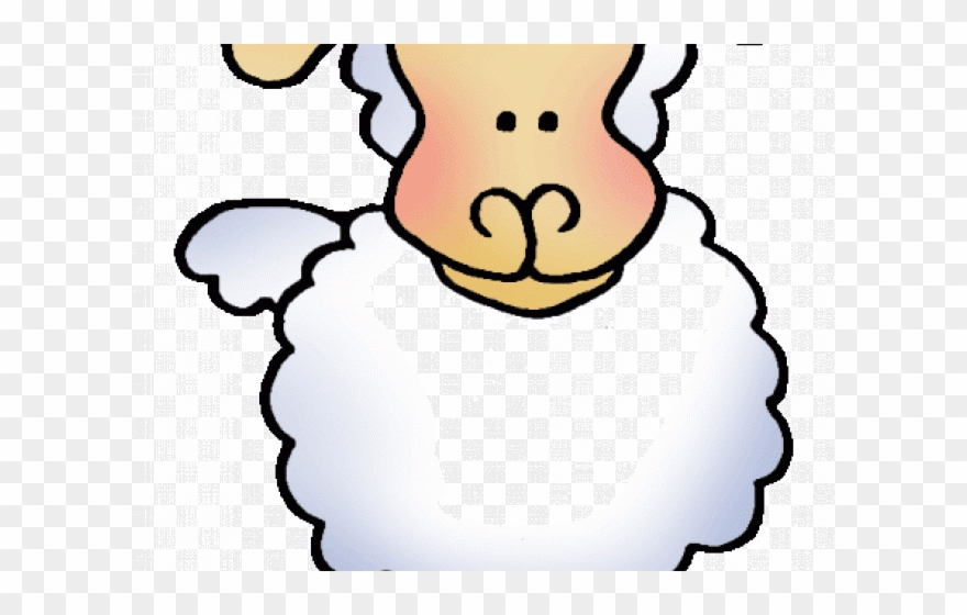 Sheep Clipart Spring - Png Download