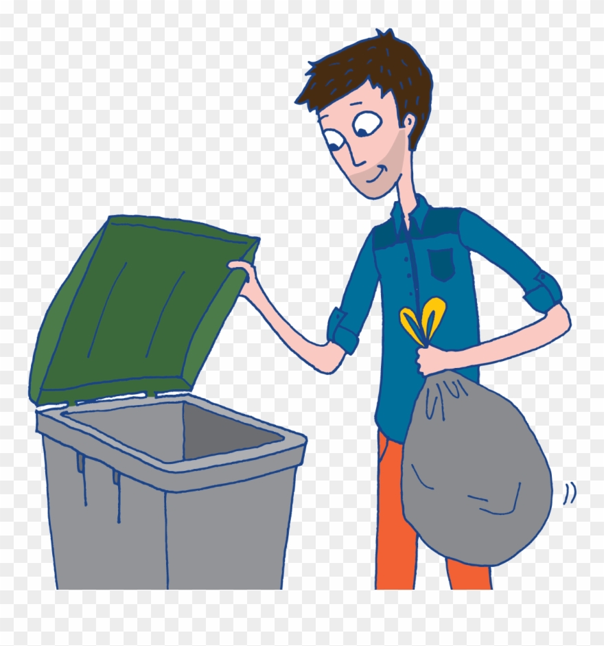 Quels Déchets Dans Les Ordures Ménagères Clipart