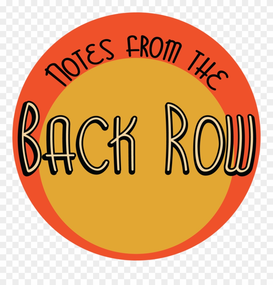 Notes From The Back Row Clipart
