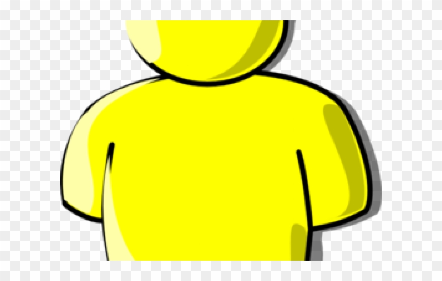 Human Clipart Yellow - Png Download