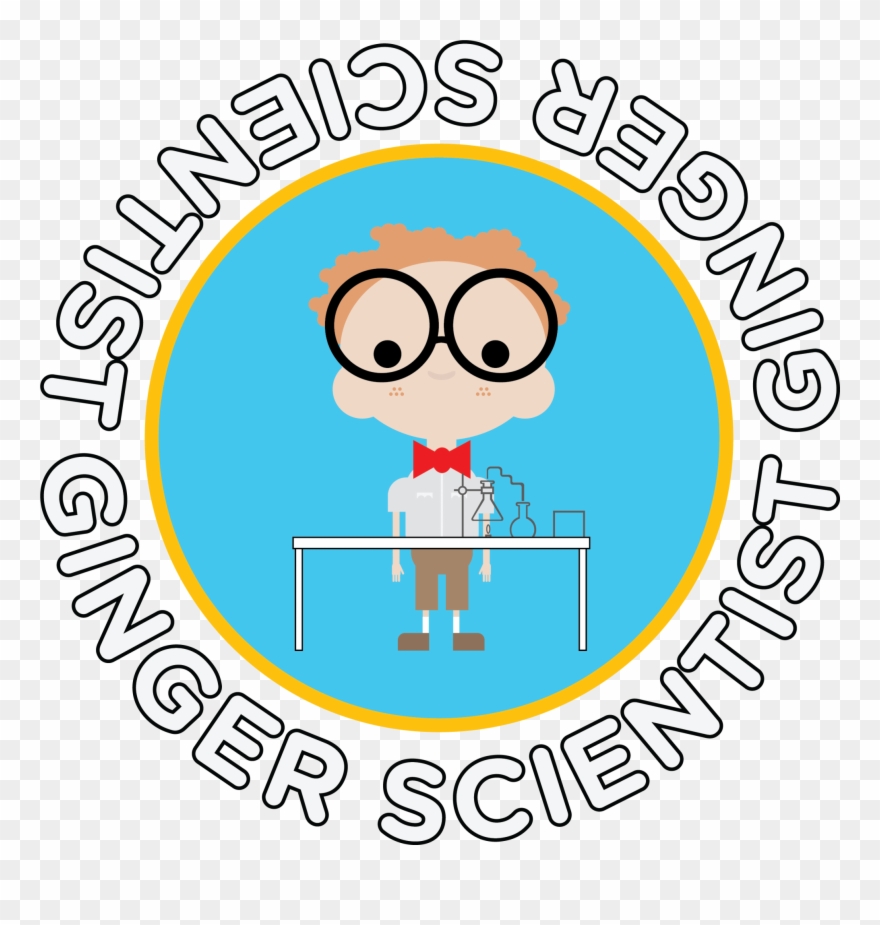 Ginger Scientist Clipart