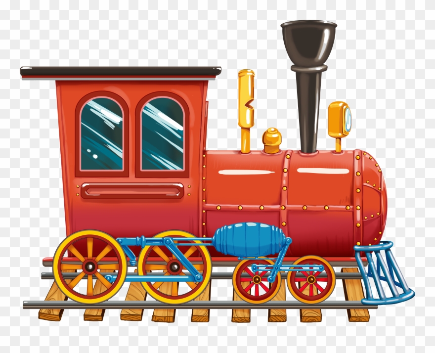 Engine Clipart Toy Train Engine - Png Download