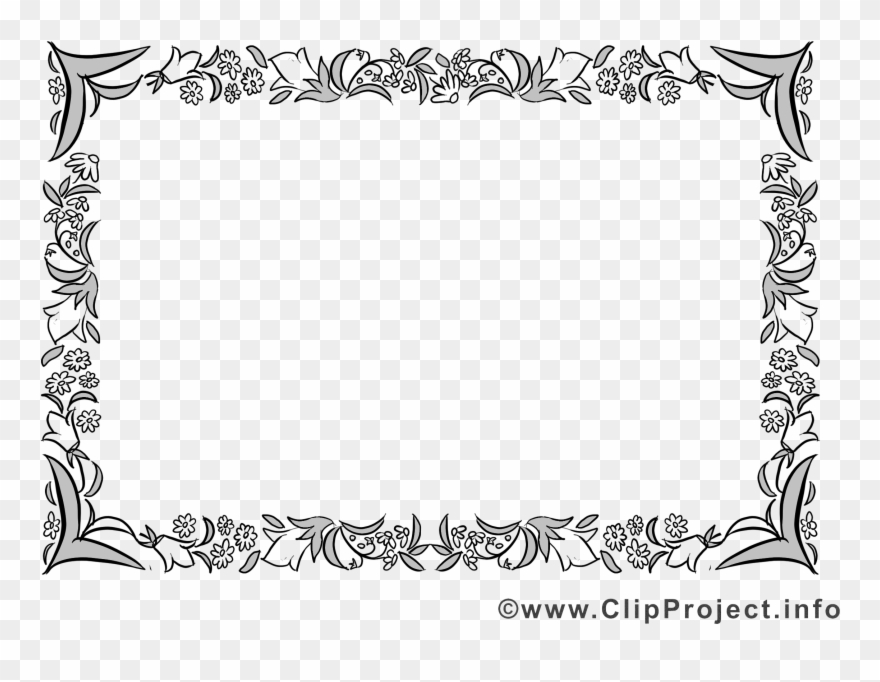 Encadrement Clipart Cadre Dessins Gratuits - Png Download