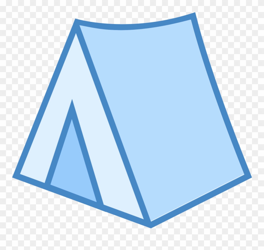 Camping Tent Icon For Kids Clipart