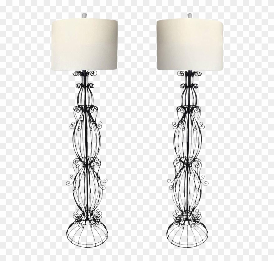 Eiffel Tower Floor Lamp Clipart