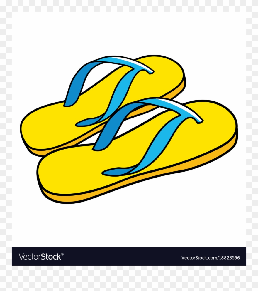 Cartoon Sandals Clipart