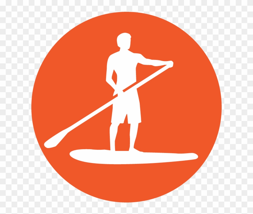 Stand-up Paddle Clipart