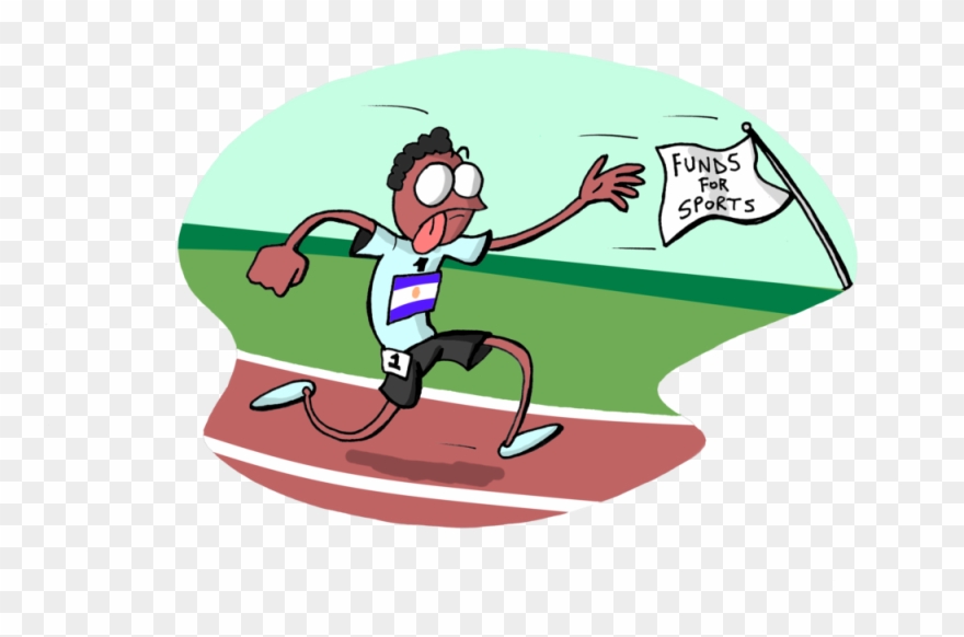 Clipart Sports Long Jump - Png Download